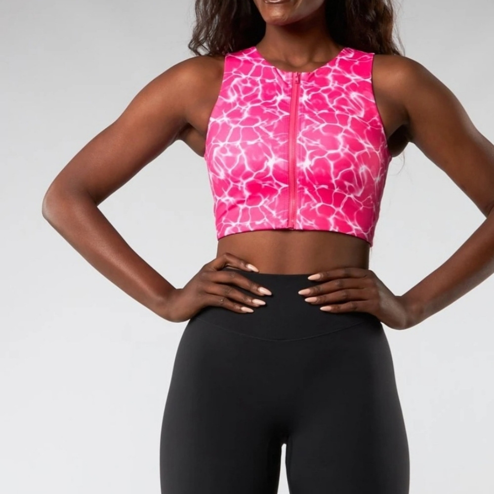 Buffbunny limitless zip sports bra M